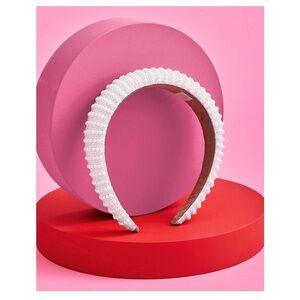 Bridal Pearl Headband Veil